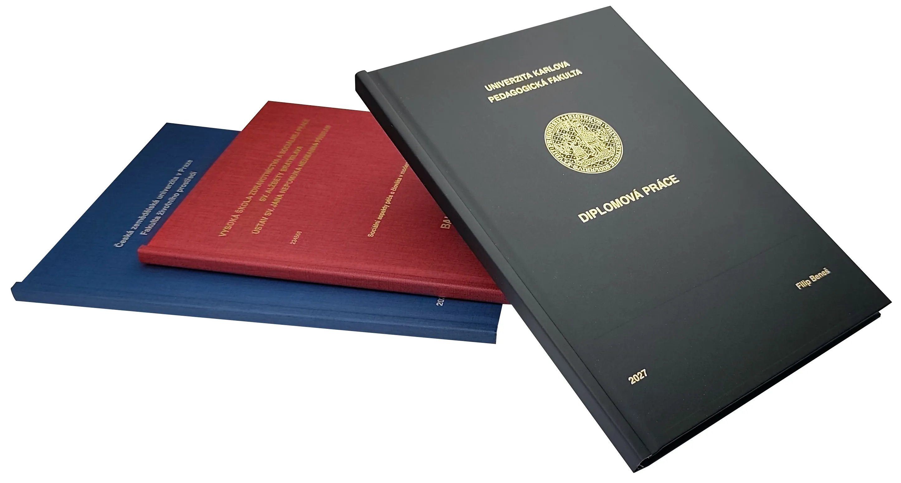 Diplomové práce | Pevná vazba