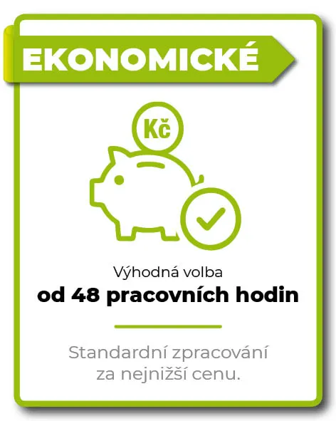 EKONOMICKÉ - Do 48 pracovních hodin